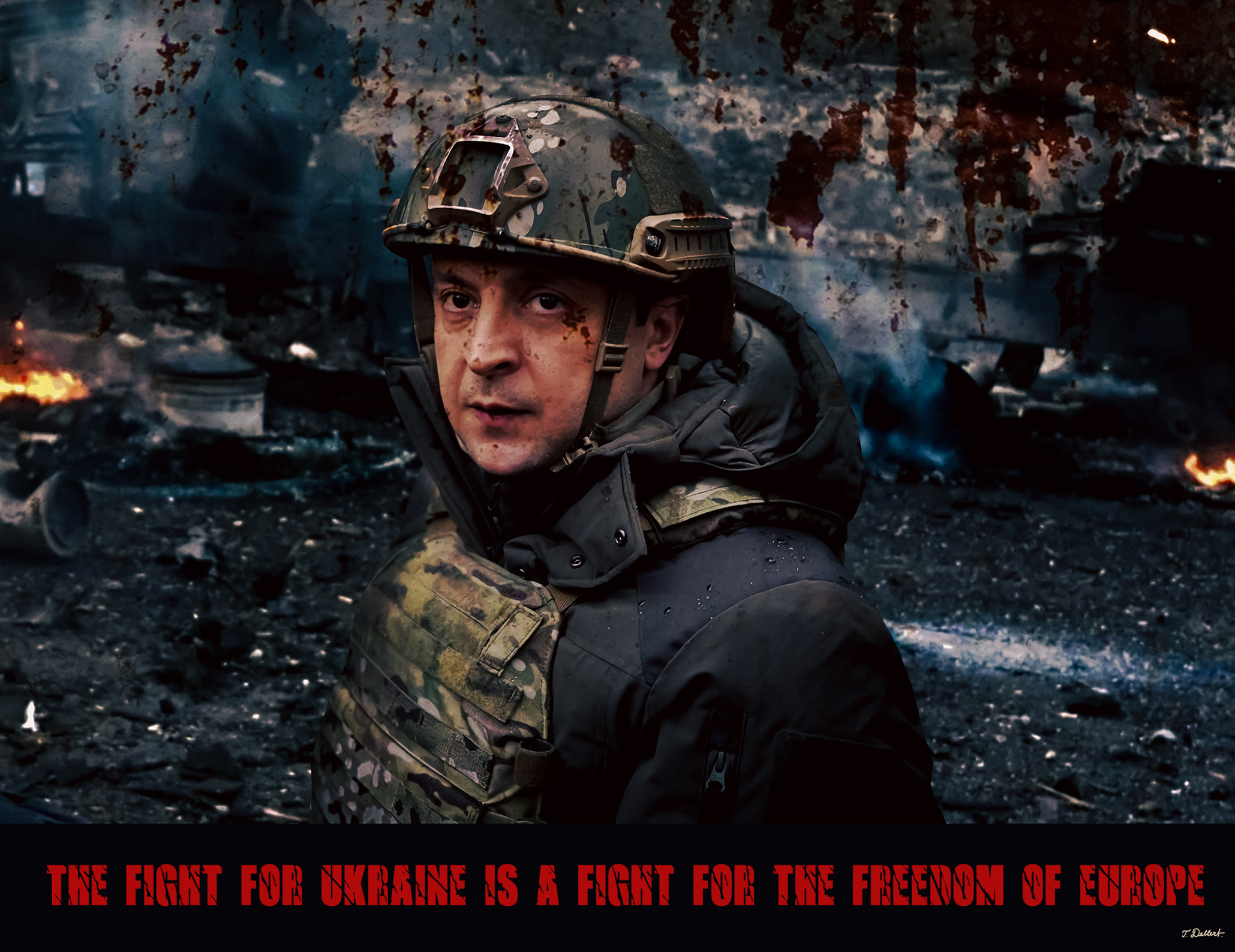 Small.  We fight for the Freedom of the World   3